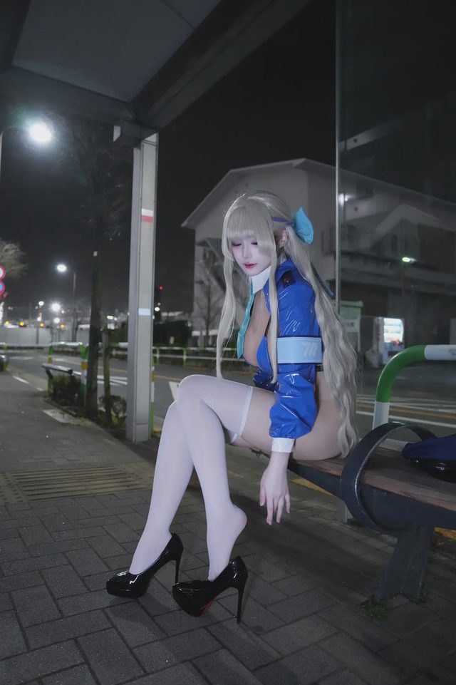 幼愛youmeko 碧蓝档案 飞鸟马时 女警第 15 张图片