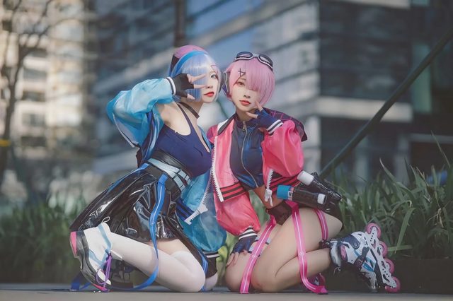 宫本桜 二佐Nisa 从零开始的异世界生活 蕾姆&拉姆 场照第 18 张图片