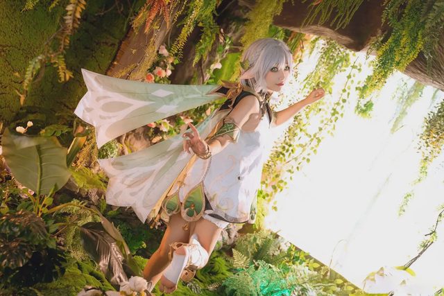 怪兽要努力变强 《原神》纳西妲cosplay第 14 张图片