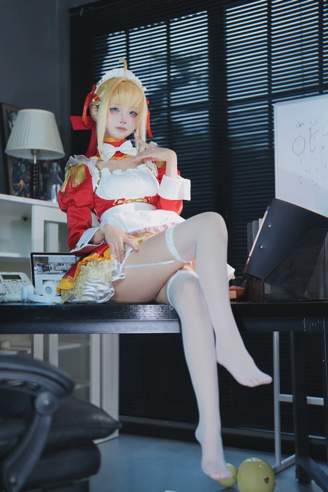 五更百鬼 FGO 尼禄 女仆第 4 张图片