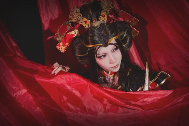 陌_墨心莲 霹雳布袋戏 骨箫范凄凉 Cosplay第 27 张图片