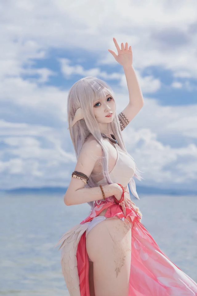 风霖霖Satori 《最终幻想14 》龙娘cosplay第 9 张图片