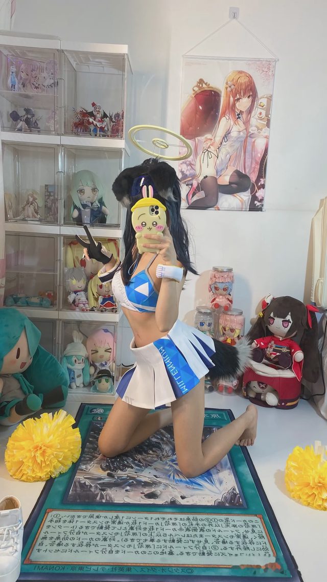 白栎Shirly 碧蓝档案 猫冢响 应援团第 25 张图片