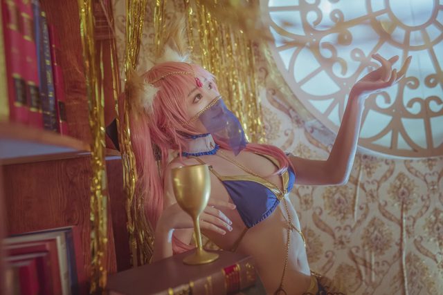 想不到名字的阿八 玉藻前舞娘cosplay图册封面