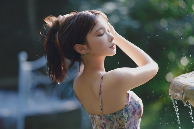 蠢沫沫 水池碎花裙第 6 张图片