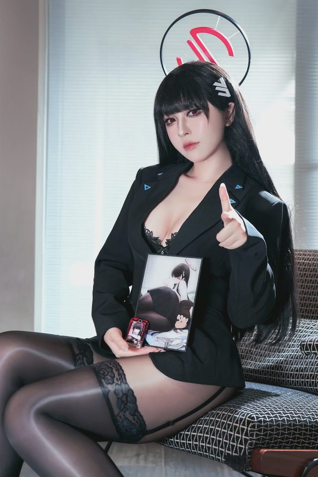 半半子 碧蓝档案 调月莉音 調月リオ Vol.02第 1 张图片