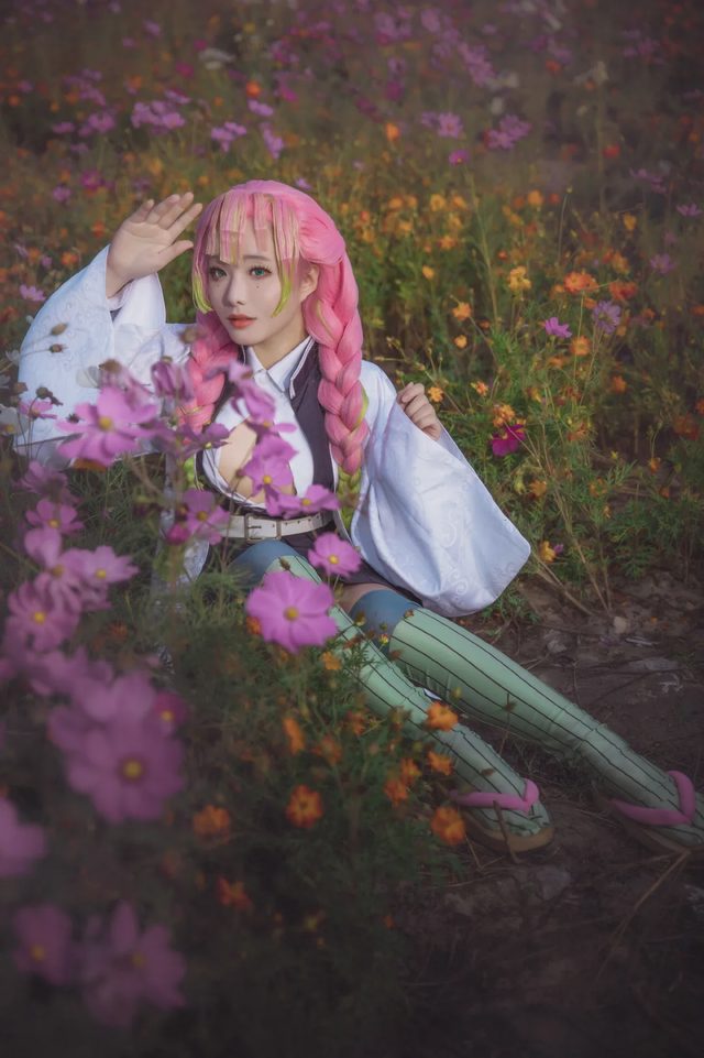 旺财大仙EX 鬼灭之刃 甘露寺蜜璃cosplay第 7 张图片