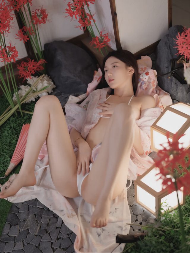 Hayun 하윤 Bimilstory Vol.16 Cherry Blossom Date第 48 张图片