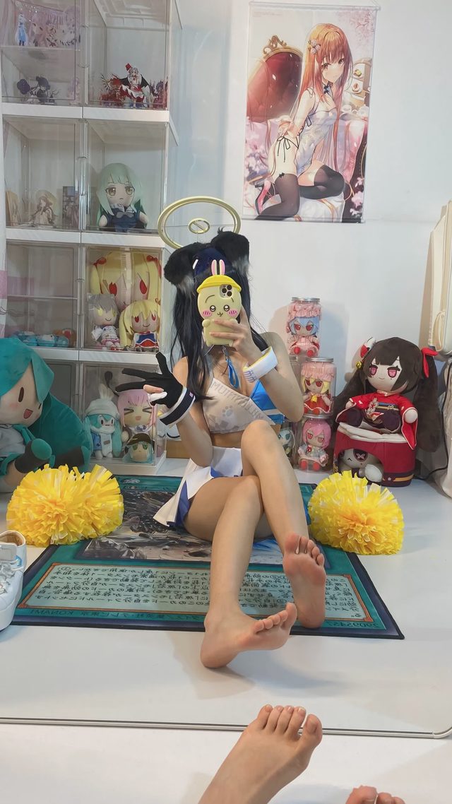 白栎Shirly 碧蓝档案 猫冢响 应援团第 21 张图片