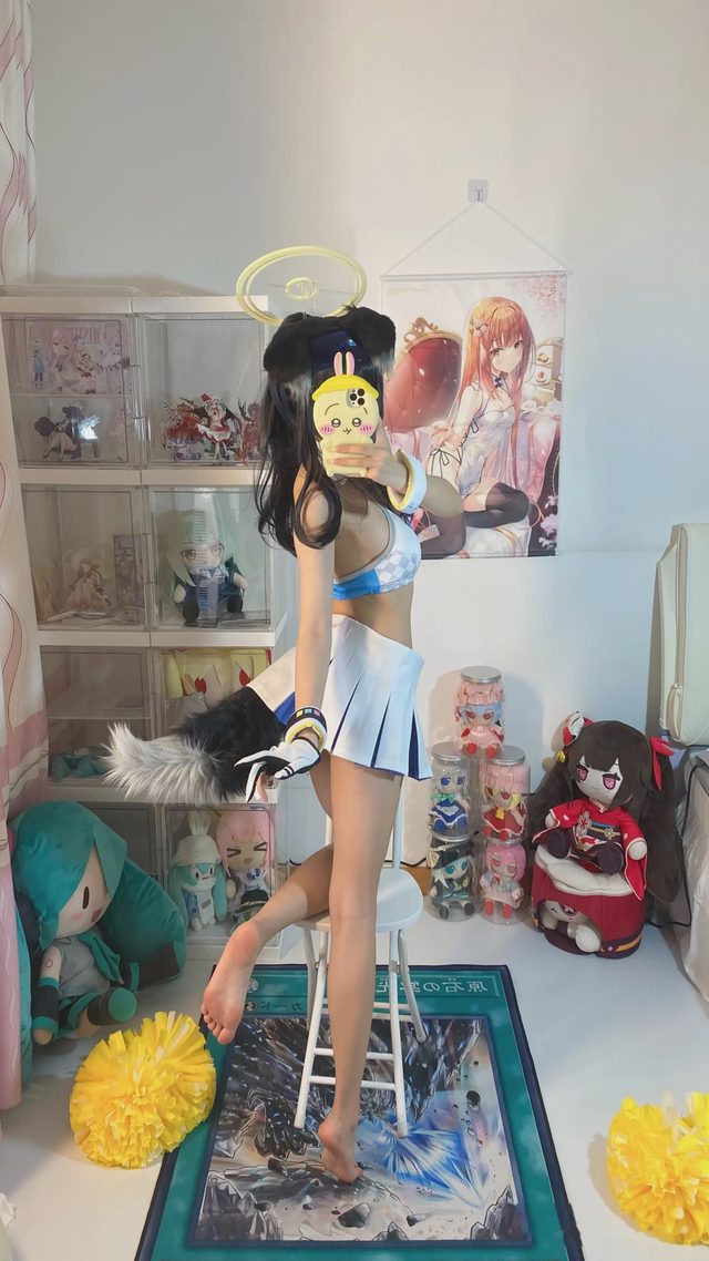 白栎Shirly 碧蓝档案 猫冢响 应援团第 12 张图片