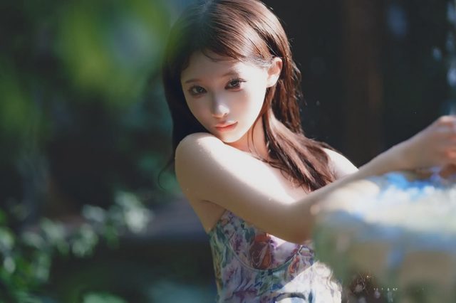 蠢沫沫 水池碎花裙第 8 张图片