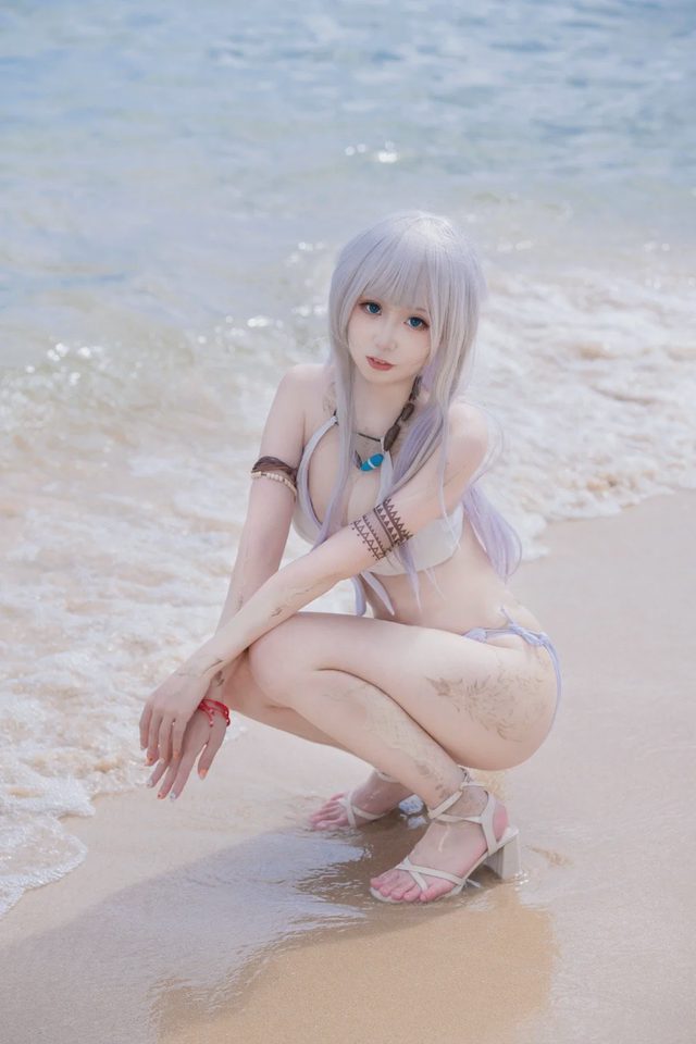 风霖霖Satori 《最终幻想14 》龙娘cosplay第 6 张图片