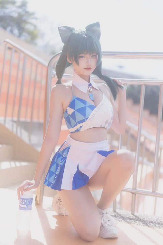 XIAOYUKIKO 小鱼 Cheerleader Maomao第 29 张图片