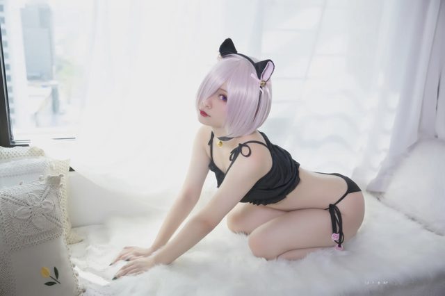 洛璃LoLiSAMA FGO 玛修 猫咪第 19 张图片
