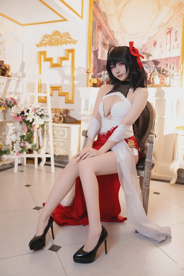 二佐Nisa 碧蓝航线 大凤 誓约礼服第 14 张图片