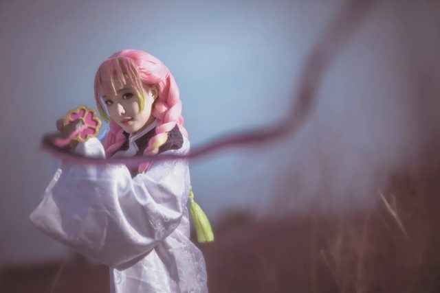 旺财大仙EX 鬼灭之刃 甘露寺蜜璃cosplay第 5 张图片