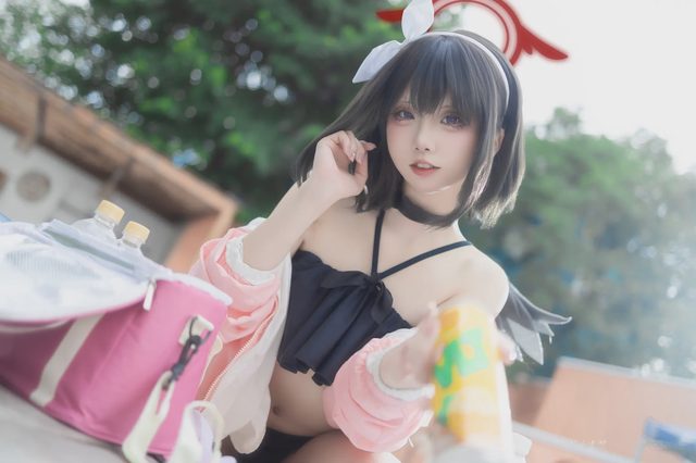 纸悦Etsuko 碧蓝档案 水真白第 12 张图片