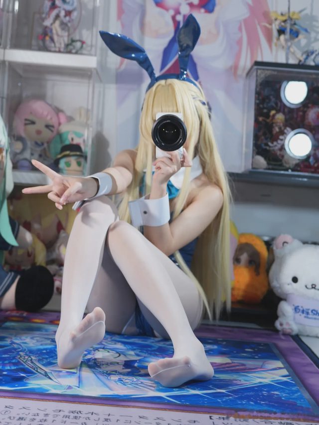 白栎Shirly 碧蓝档案 飞鸟马时 兔女郎第 37 张图片