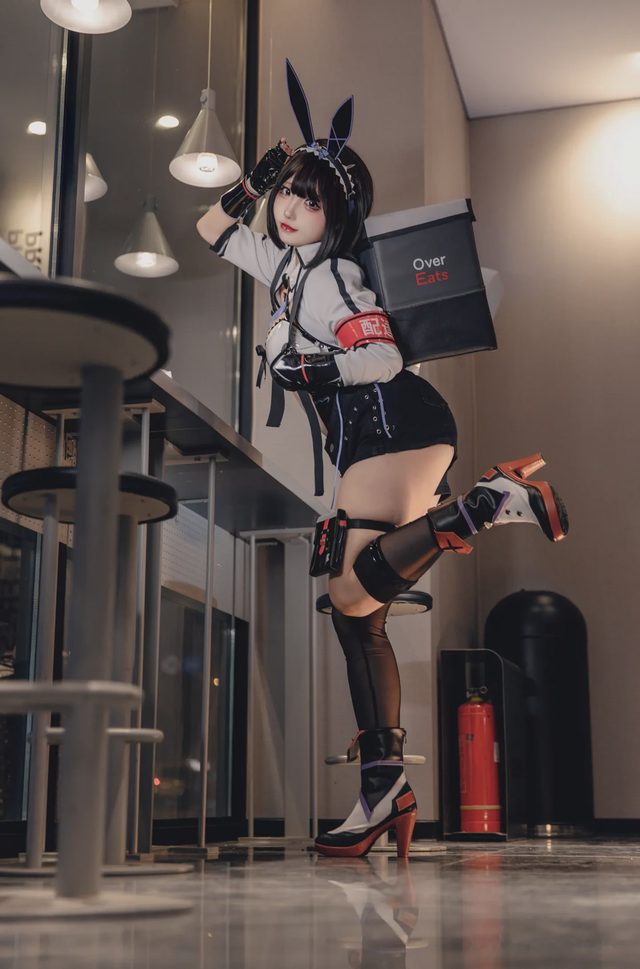 soso嗖嗖 外卖兔女郎 葵第 16 张图片