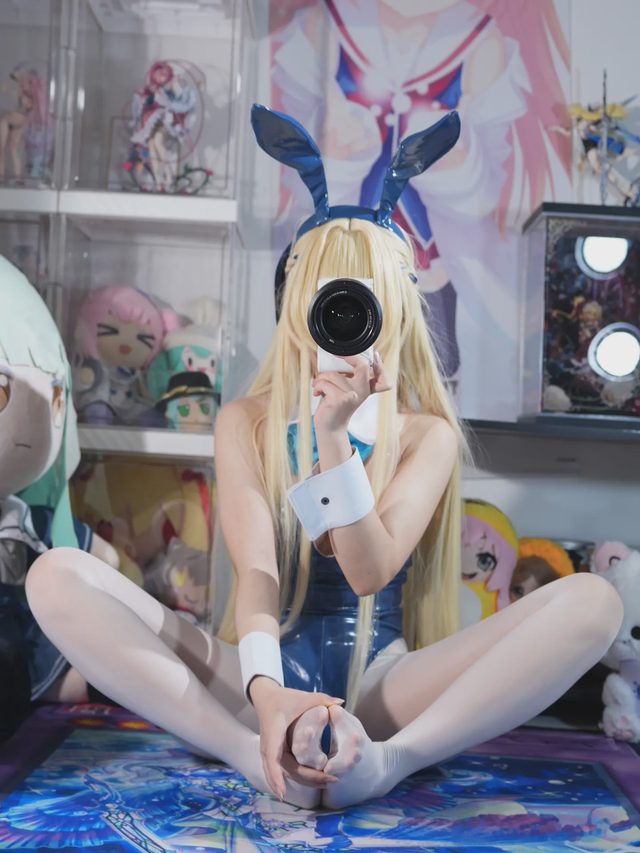 白栎Shirly 碧蓝档案 飞鸟马时 兔女郎第 38 张图片