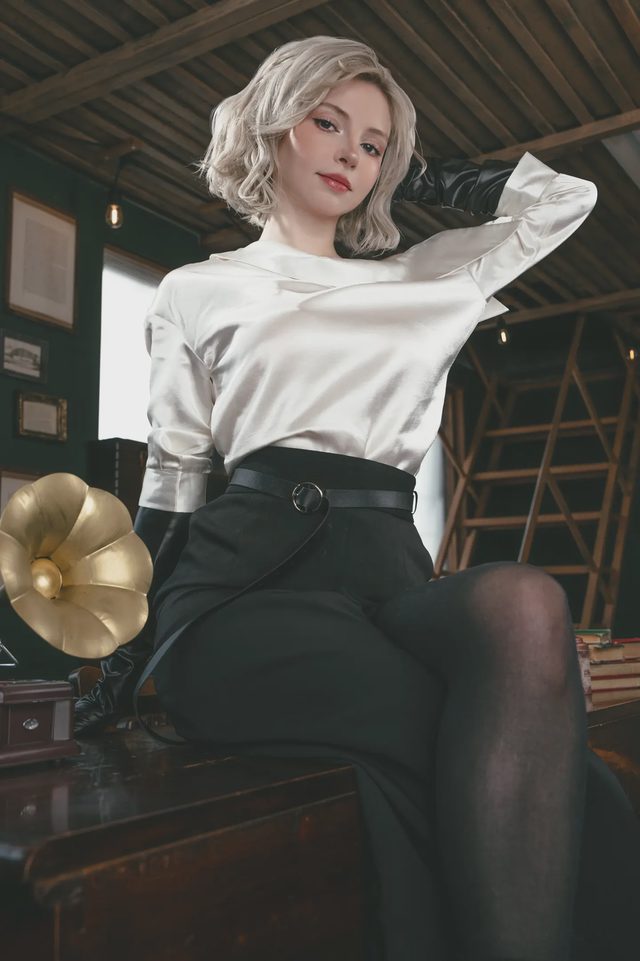 Peachmilky Grace Ashcroft Film Noir第 6 张图片