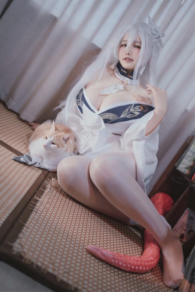 阿半今天很开心 碧蓝航线 白凤 和服第 25 张图片