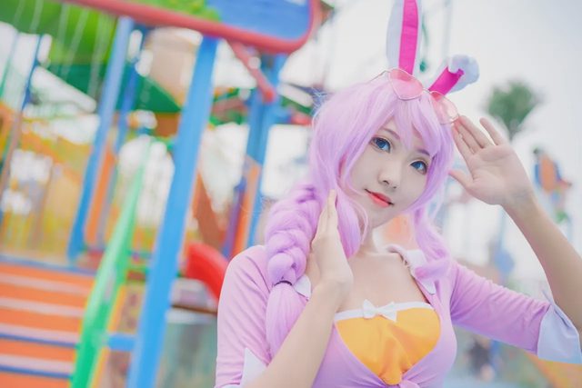 叶唯唯 公孙离蜜橘之夏泳装Cosplay第 9 张图片