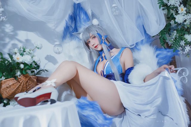 九曲Jean 碧蓝航线 信浓礼服第 5 张图片