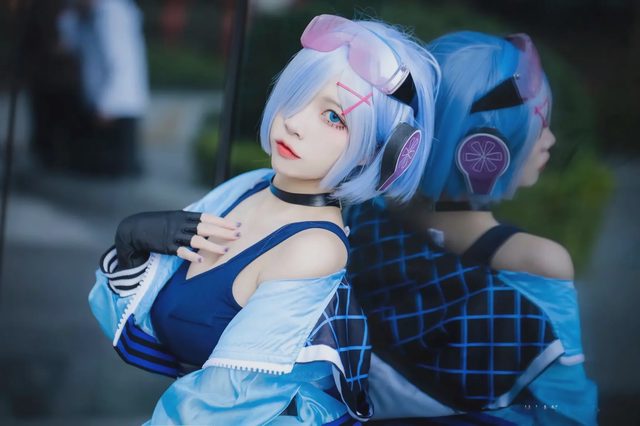 宫本桜 二佐Nisa 从零开始的异世界生活 蕾姆&拉姆 场照第 4 张图片