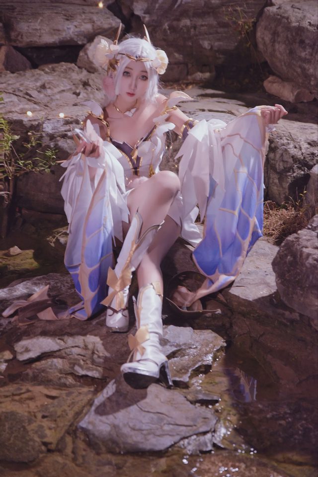 柠檬79 王者荣耀 金色仲夏夜之梦貂蝉cosplay第 8 张图片