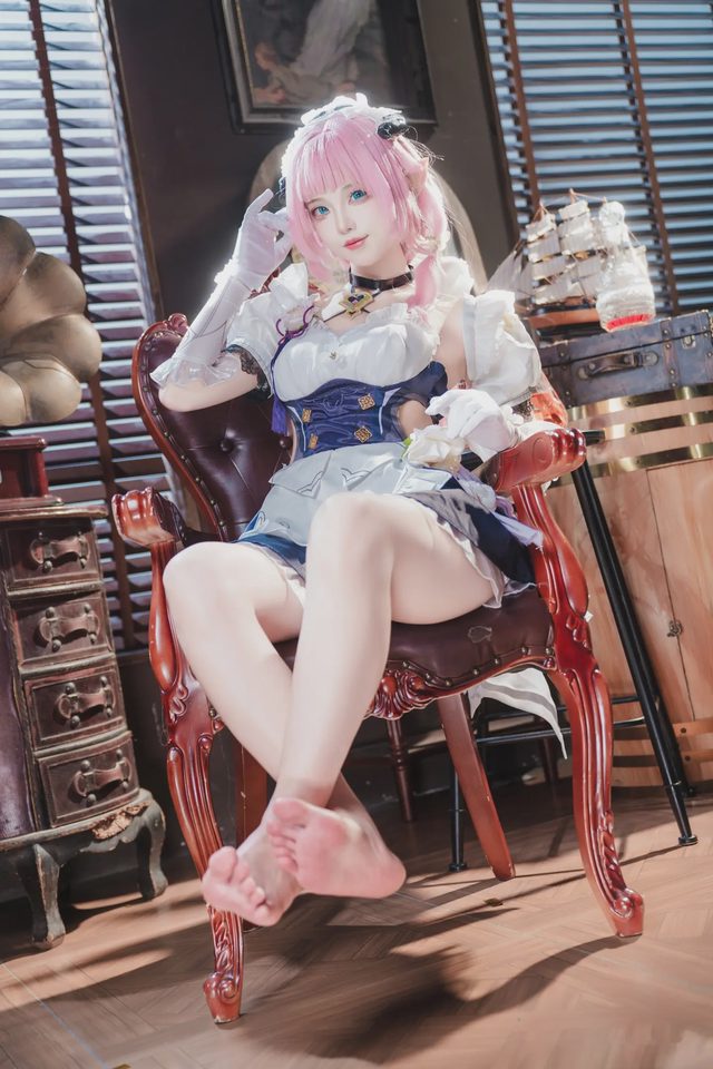 狐玖玖 崩坏三 爱莉希雅 女仆第 13 张图片