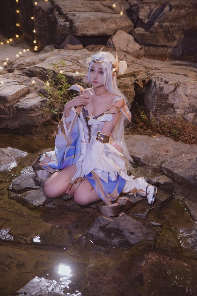 柠檬79 王者荣耀 金色仲夏夜之梦貂蝉cosplay第 6 张图片