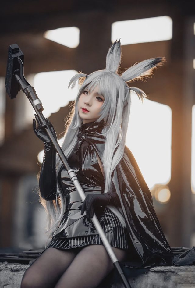 Li画晴 明日方舟 暴行cosplay第 8 张图片