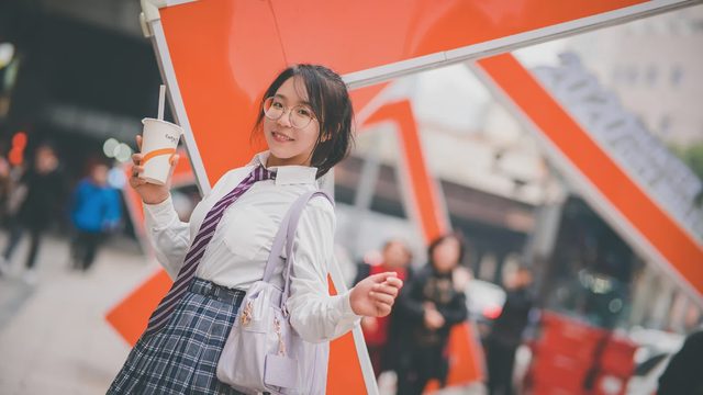嘉霁，夜狸 JK私影图册封面