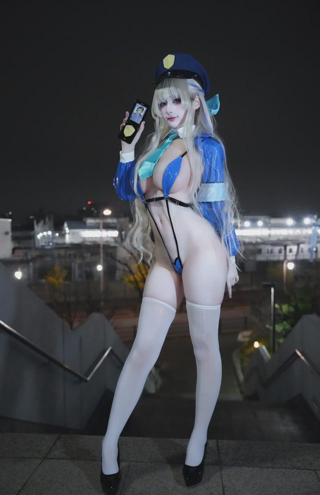 幼愛youmeko 碧蓝档案 飞鸟马时 女警第 3 张图片