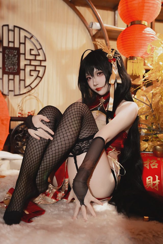 二佐Nisa 碧蓝航线 大凤 旗袍第 25 张图片