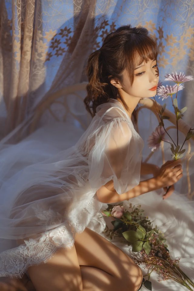 私房写真，轻纱少女图册封面