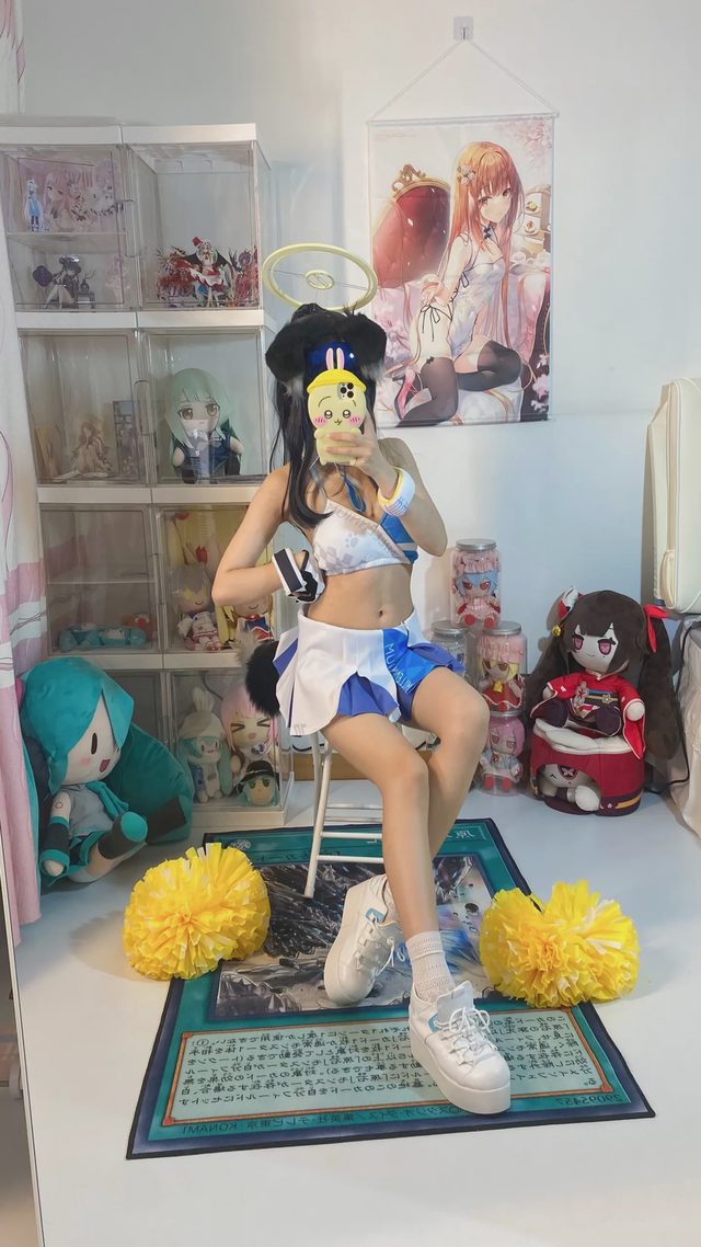 白栎Shirly 碧蓝档案 猫冢响 应援团第 23 张图片
