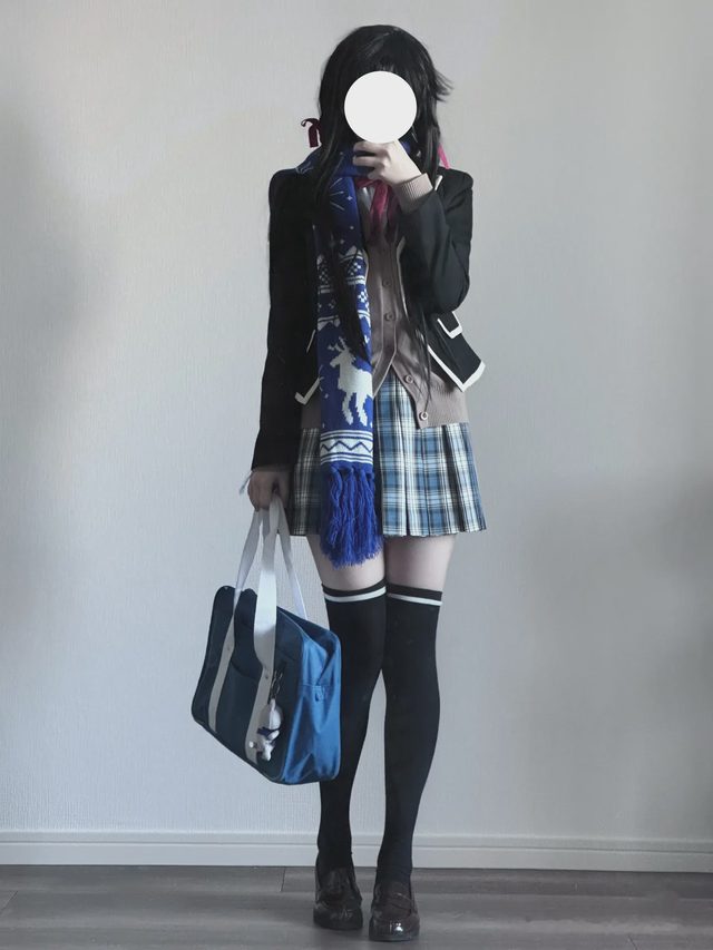 幼愛youmeko 我的青春恋爱物语果然有问题 雪之下雪乃 JK制服第 20 张图片