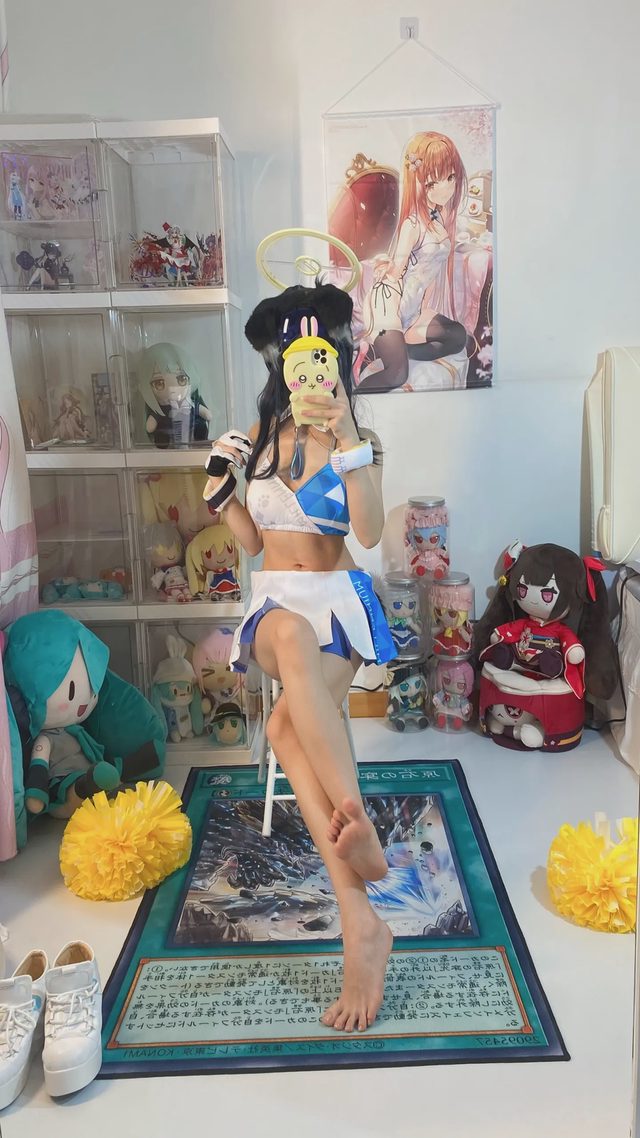 白栎Shirly 碧蓝档案 猫冢响 应援团第 44 张图片