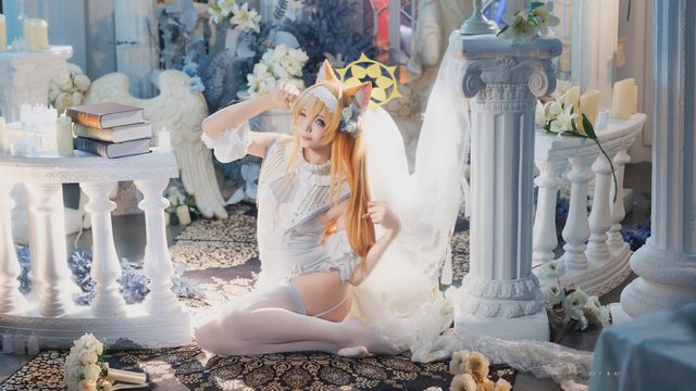 艾西Aiwest 碧蓝档案 伊落玛丽 花嫁第 16 张图片
