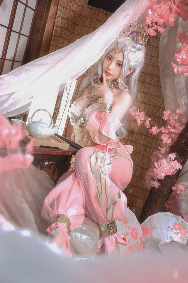言忆iya 永劫无迦南浣烟纱cosplay第 5 张图片