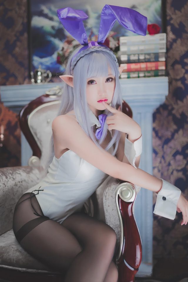 羽生三未 从零开始的异世界生活 艾米莉亚 兔女郎第 1 张图片