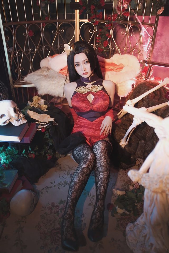 叽哥威武八七 《海贼王》女帝cosplay第 8 张图片
