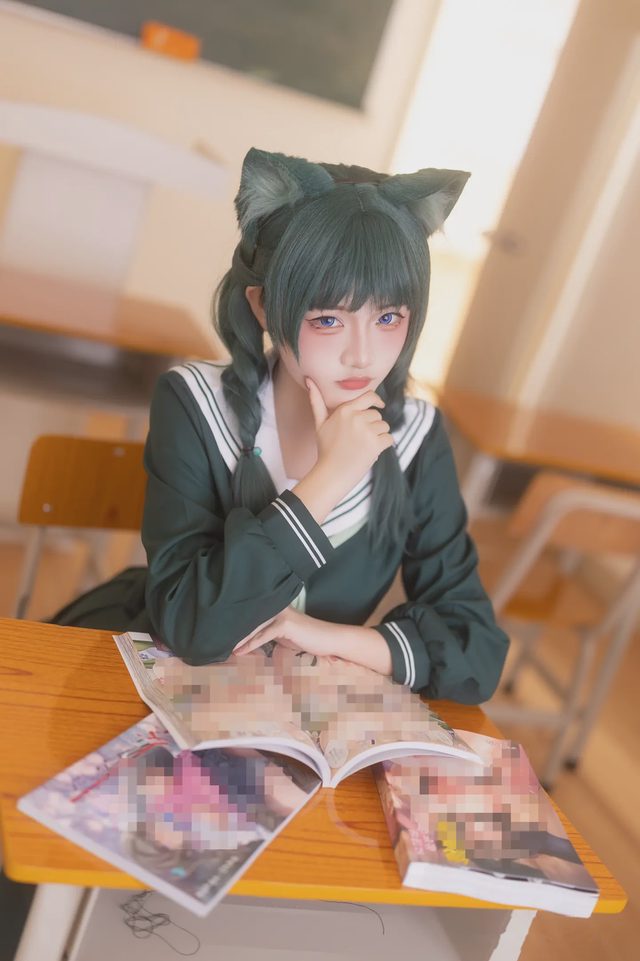 XIAOYUKIKO 小鱼 Neko Maomao 药师少女 猫猫 Jk第 29 张图片