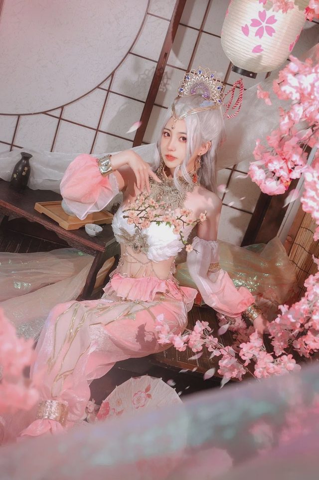 言忆iya 永劫无迦南浣烟纱cosplay第 4 张图片
