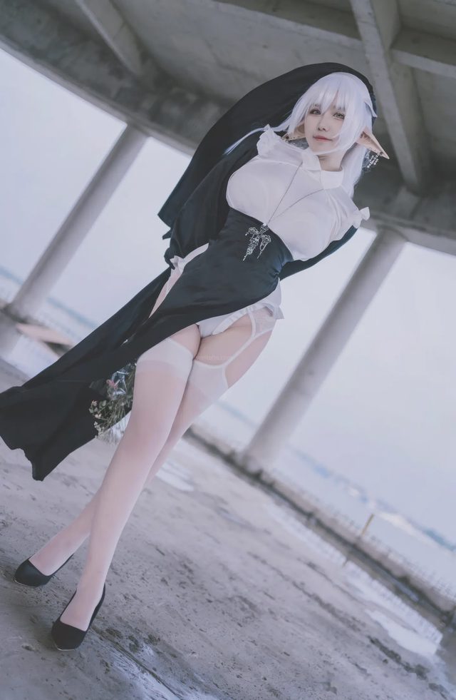 阿半今天很开心 精灵修女第 18 张图片