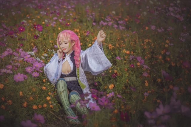 旺财大仙EX 鬼灭之刃 甘露寺蜜璃cosplay第 9 张图片