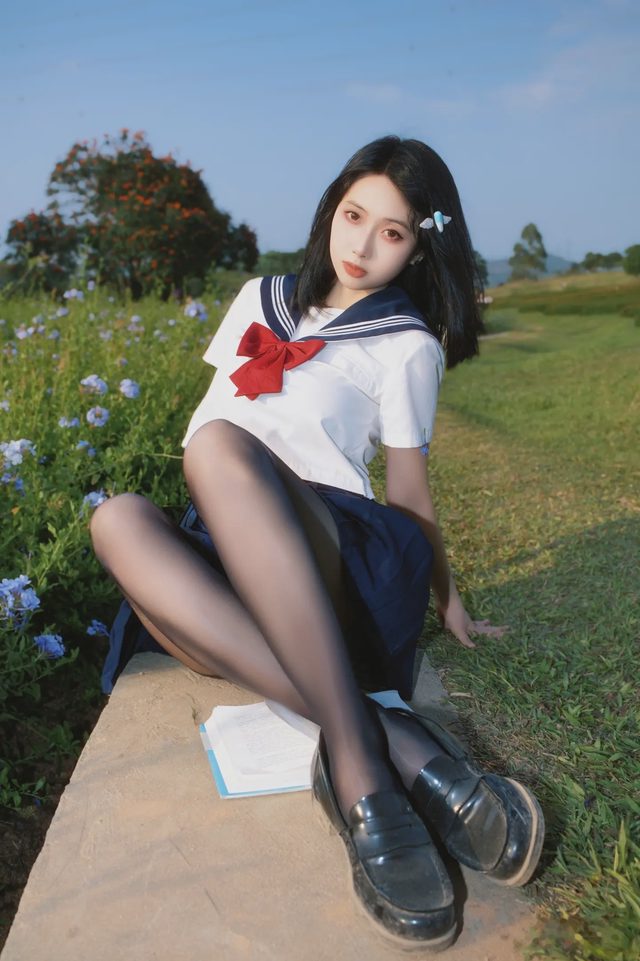 七只红豆 蓝花JK第 13 张图片