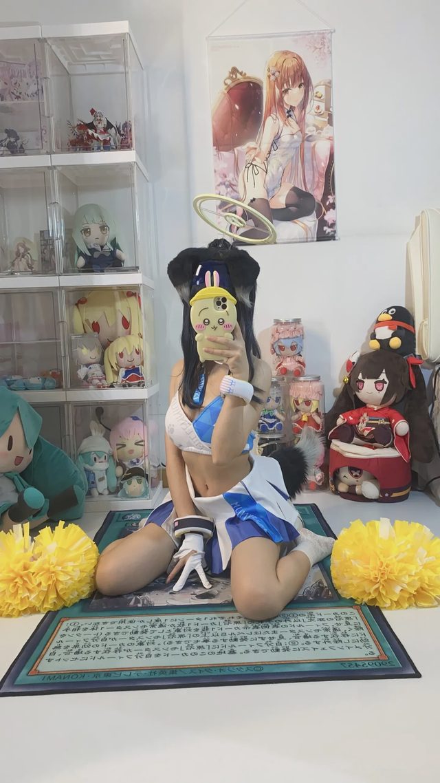 白栎Shirly 碧蓝档案 猫冢响 应援团第 19 张图片